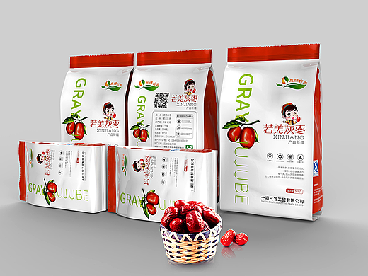 三款红枣包装设计