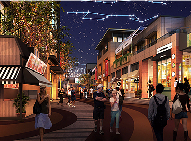 商业街氛围营造|梅澜坊商业街之概念篇：打破空间，打造另类购物体验