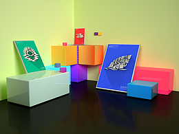 《看不见的风险》——金融公益海报 PS+C4D 