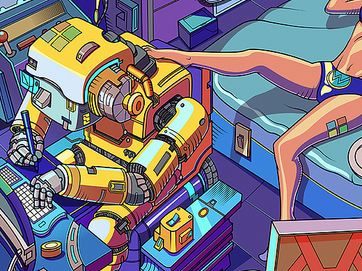 專注的像部機器（個人主頁-ZMjU2MDQxODQ=） - 圖案 - 站酷設計師喵斯塔卜插畫原創(chuàng)素材 - 站酷ZCOOL