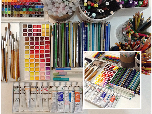 十年磨一剑的“绘画秘笈”（个人主页-ZNTUxNTI4） - 插画 - 站酷设计师初习原创设计原创素材 - 站酷ZCOOL