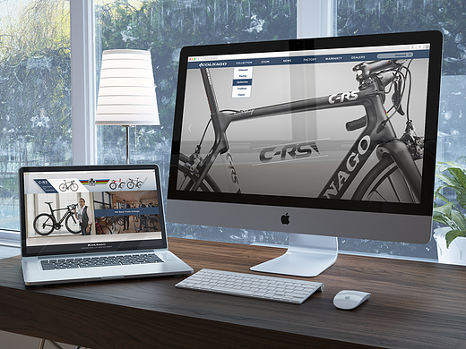 COLNAGO网站首页原创设计