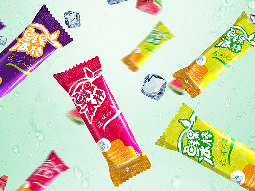 亲王子雪糕包装设计