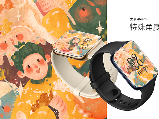OPPO watch 表盤(pán)創(chuàng)意設(shè)計(jì) —— 能量警告！請(qǐng)勿遲到?。▊€(gè)人主頁(yè)-ZNDQ3Nzk2OTY=） - 主題/皮膚 - 站酷設(shè)計(jì)師犬犬不說(shuō)話(huà)原創(chuàng)素材 - 站酷ZCOOL