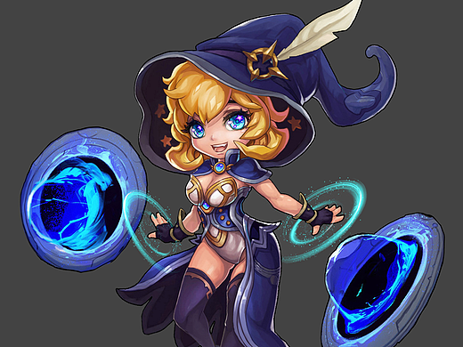 召唤师（个人主页-ZMjIyMjA2MzI=） - 游戏原画 - 站酷设计师Magic狩猎者原创素材 - 站酷ZCOOL