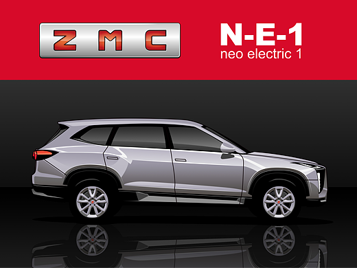 2017年6月作品 7座电动城市SUV