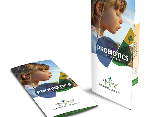 益生菌折页设计