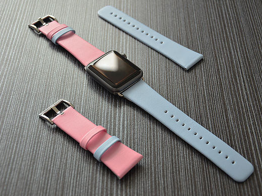 krimis苹果手表表带拍摄 新品 applewatch撞色表带