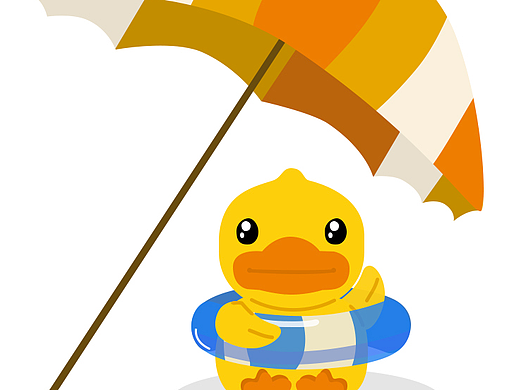 B.Duck小黄鸭 x ZCOOL站酷联名扑克