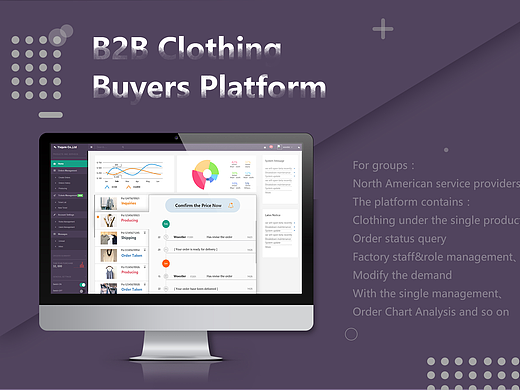 Order management Web Design