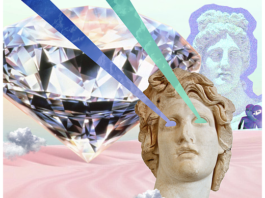 vaporwave拼贴画