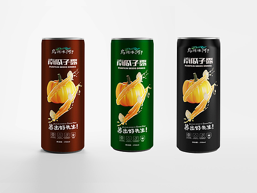新疆乌伦冰河南瓜饮料包装设计案例