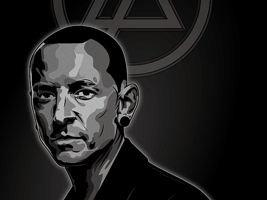 R.I.P Chester Bennington（个人主页-ZMjMwNTA2NTY=） - 创作习作 - 站酷设计师面条王原创素材 - 站酷ZCOOL