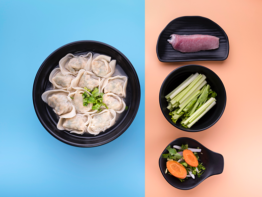 吉祥馄饨商业产品摄影