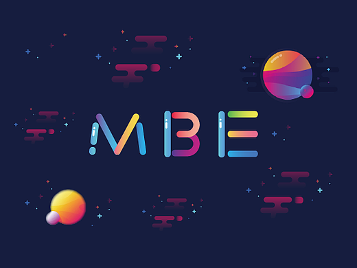 MBE渐变风格icon