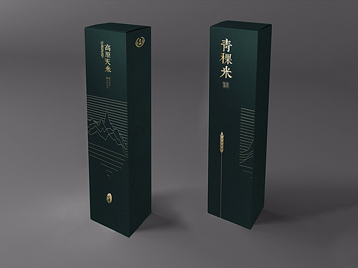 青稞 食品 系列包装