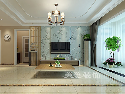 郑州缔景天城装修三室两厅-这才叫简约，你家的是简单