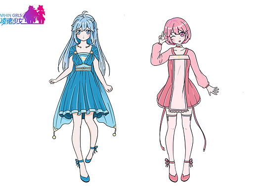 凌魂少女——汉元素（个人主页-ZNDI3MDg2MjA=） - IP形象 - 站酷设计师Z50501792原创素材 - 站酷ZCOOL