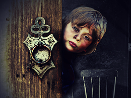 一张脏脏的恐怖海报