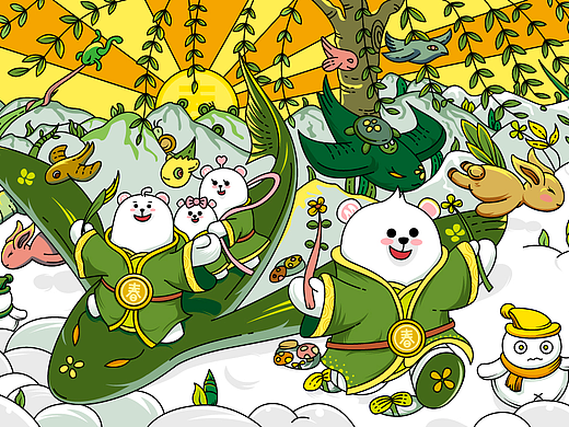 春天的使者（個人主頁-ZMzUyNzc3NTY=） - 圖案 - 站酷設(shè)計師我是簡點(diǎn)原創(chuàng)素材 - 站酷ZCOOL