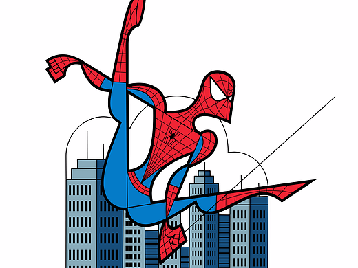 蜘蛛俠（個(gè)人主頁(yè)-ZMjM3Mzc0NDQ=） - 商業(yè)插畫 - 站酷設(shè)計(jì)師sfrgn原創(chuàng)素材 - 站酷ZCOOL