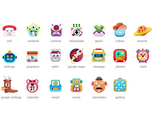Disney Toy Story icons