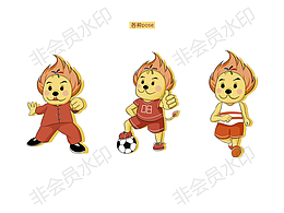 湖北體彩吉祥物——金旺