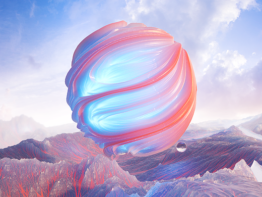 C4D_everydays render-- August 2017