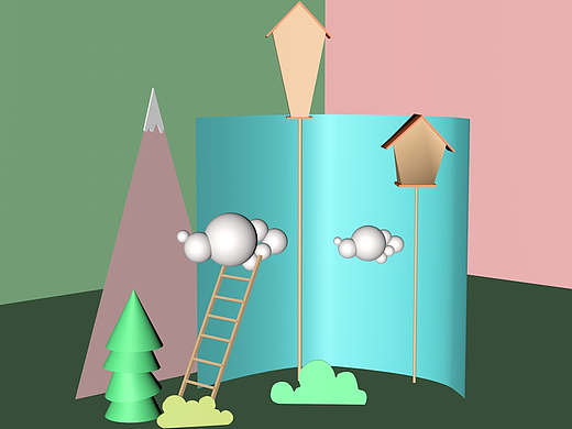 C4D練習(xí)9.12（個(gè)人主頁(yè)-ZMjM4NTc4MTI=） - 場(chǎng)景 - 站酷設(shè)計(jì)師LIFEONE陳原創(chuàng)素材 - 站酷ZCOOL