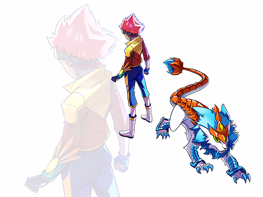 《魔晶猎人》人设稿2