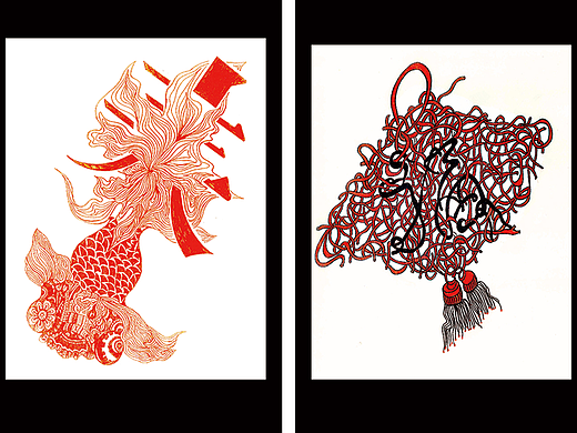 春節(jié)吉祥圖案（個人主頁-ZMjMwNTUwMDg=） - 圖案 - 站酷設(shè)計師麥兜阿蒙原創(chuàng)素材 - 站酷ZCOOL