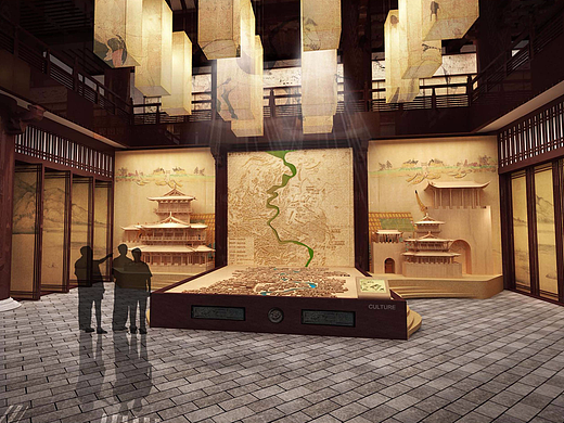 隋唐运河古镇—文化展示中心布展设计方案