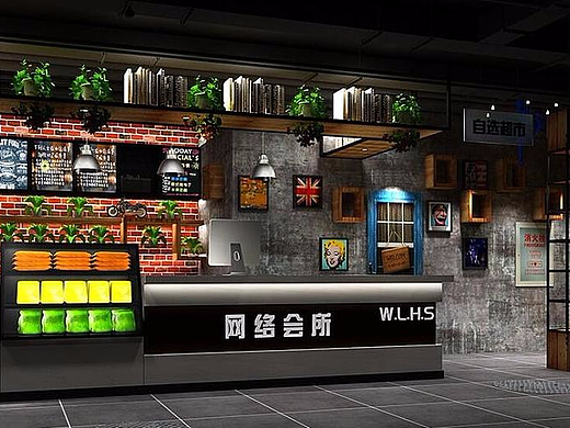 绵阳专业网咖装修设计公司&lt;卓巧装饰&gt;