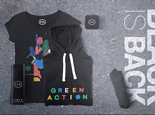 Green Action——C&A环保棉产品图案设计大赛参赛作品
