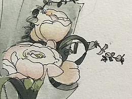 一直喜欢的画画草草