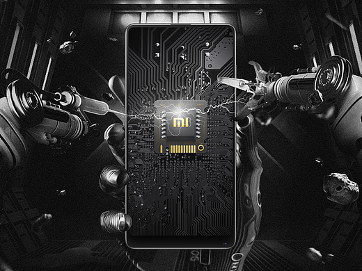 回到未来 | 小米MIX2海报设计