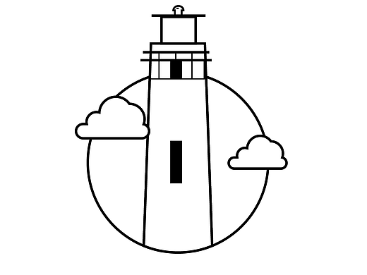 线性建筑图标