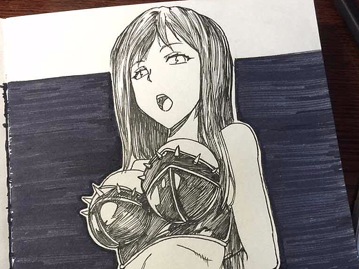 #爱玩的自己#手绘联系04