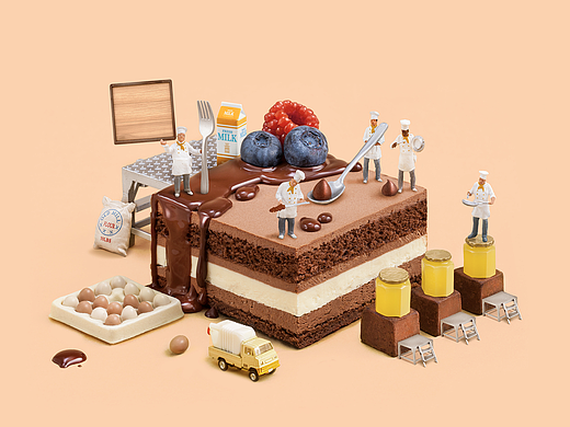 ebeecake小蜜蜂蛋糕海报