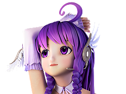 紫嫣 动漫 卡通 音乐少女 人物动作