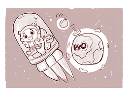 中國(guó)聯(lián)通沃品牌卡通形象——小沃