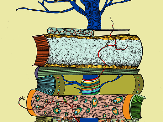 毕业季—系列插画