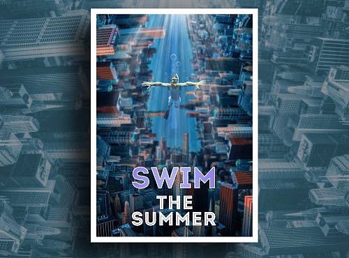 畅泳一夏-创意合成