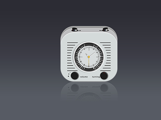 少了天线的收音机