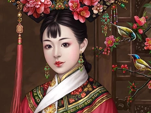 书亦飞 · 华夏美人系列之倾国名花