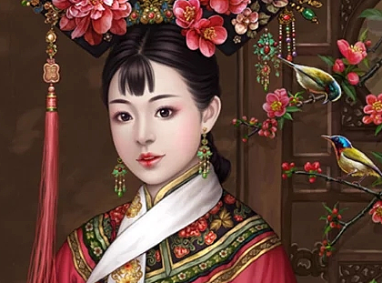 书亦飞 · 华夏美人系列之倾国名花