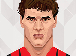 足球明星-AC米蘭（個(gè)人主頁(yè)-ZMjIwMTUxNDg=） - 商業(yè)插畫(huà) - 站酷設(shè)計(jì)師德毅設(shè)計(jì)原創(chuàng)素材 - 站酷ZCOOL