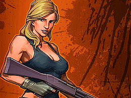 美漫風(fēng)格僵尸游戲 原畫