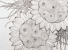 《黑白装饰画》