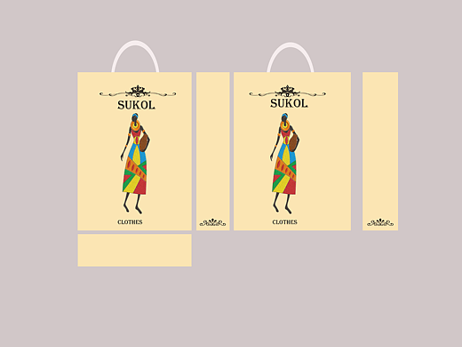 服裝手提袋（個(gè)人主頁-ZMjIxMTIwMDg=） - 包裝 - 站酷設(shè)計(jì)師李敬文原創(chuàng)素材 - 站酷ZCOOL